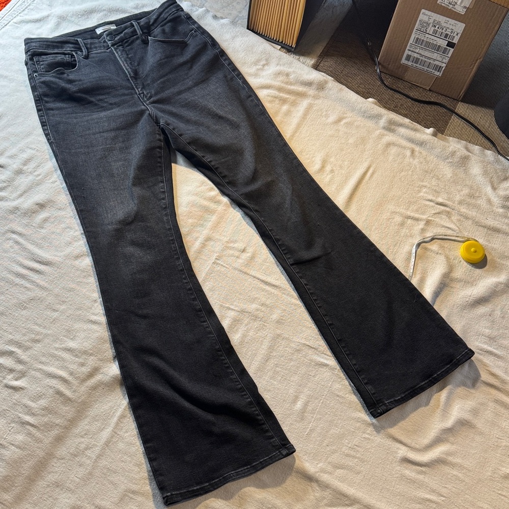 Women's Black Flared Jeans size 31